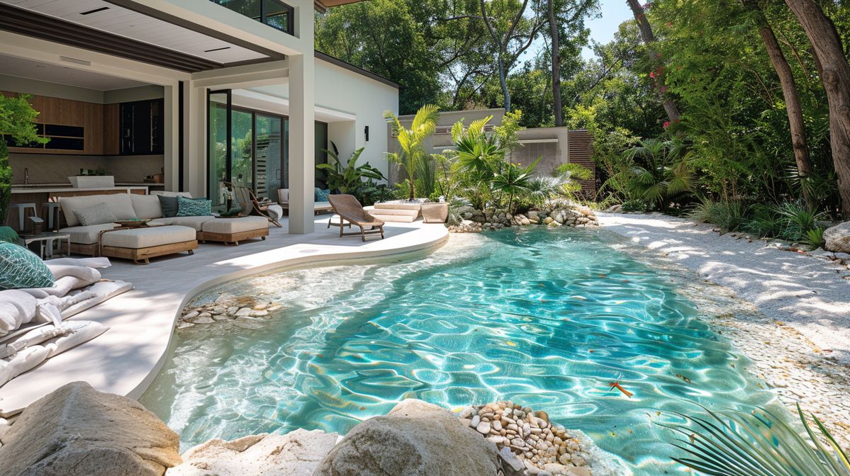 thiet ke canh quan resort voi cay ban dia upc